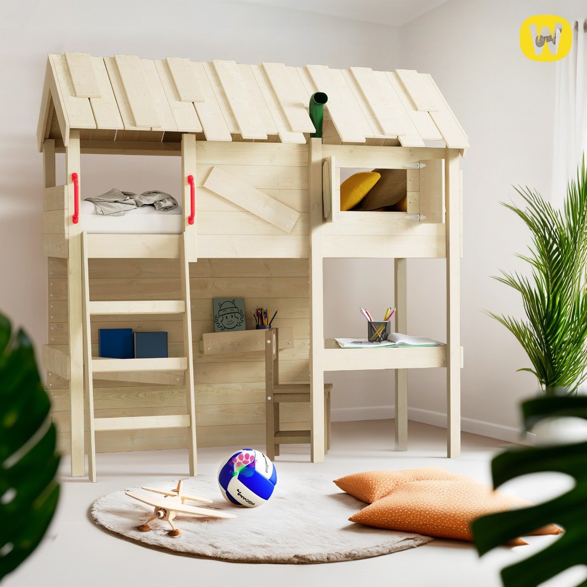 Loft bed Wickey CrAzY Island 630833_k