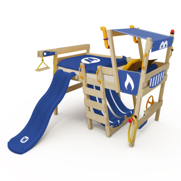 Loft bed with slide Wickey CrAzY Smoky  630760_k