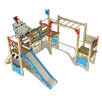 Climbing frame for kids' playground Wickey PRO MAGIC Mercy  100365