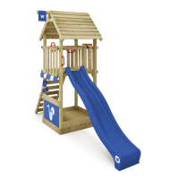 Climbing frame Wickey Smart Club with wooden roof  819462_k