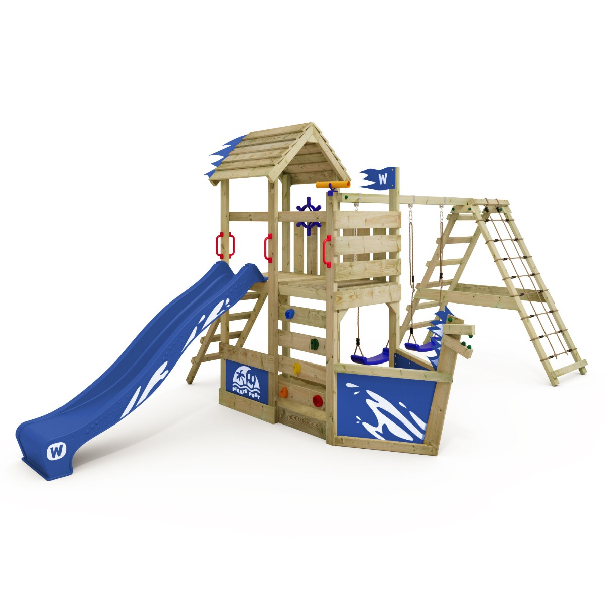 Wickey Climbing Frame Multiflyer WICKEY TurboFlyer Wooden Climbing