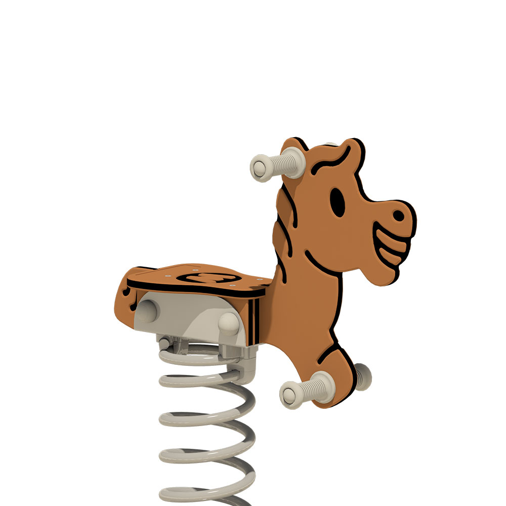 Childs rocking horse with springs sales