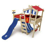 Loft bed with slide Wickey CrAzY Hutty  630561_k