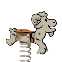 Spring rocker Wickey PRO goat "Goldey"  1000626_k