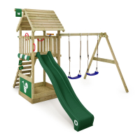 Climbing frame with wooden roof Wickey Smart Shelter  814196_k