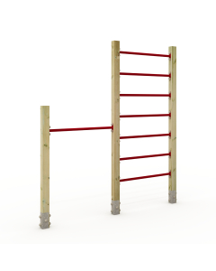 Climbing ladder with single horizontal bar Wickey PRO Tumble 308  100694_k