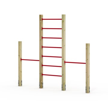 Wickey FIT Tumble 409 climbing ladder with double horizontal bar  833461_k