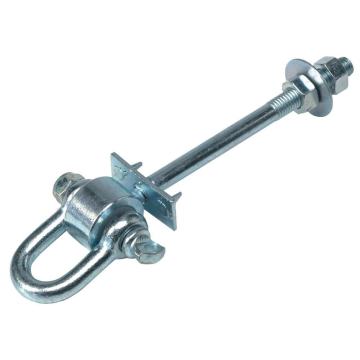Swing Hook safety type D+ M12 length 16 cm Grey 620952