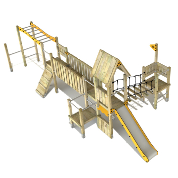Climbing frame for kids' playground Wickey PRO MAGIC Runner  100433
