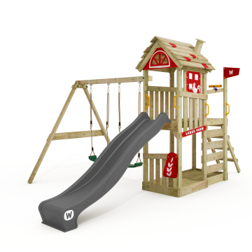 Wickey FarmFlyer climbing frame with various add-on modules  11020014000000_k