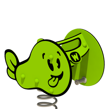 Spring rocker Wickey PRO pear "Greeney"  100275_k