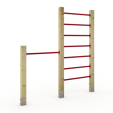 Climbing ladder with single horizontal bar Wickey PRO Tumble 308PX  100715