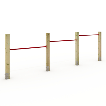 Triple horizontal bar Wickey PRO Tumble 413PX  100720