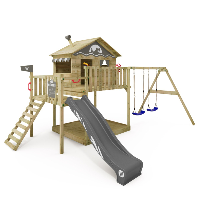 Climbing frame with double swing Smart Coast Wickey