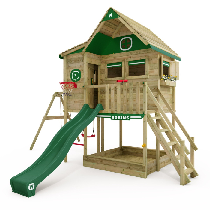 Wooden tower playhouse new arrivals