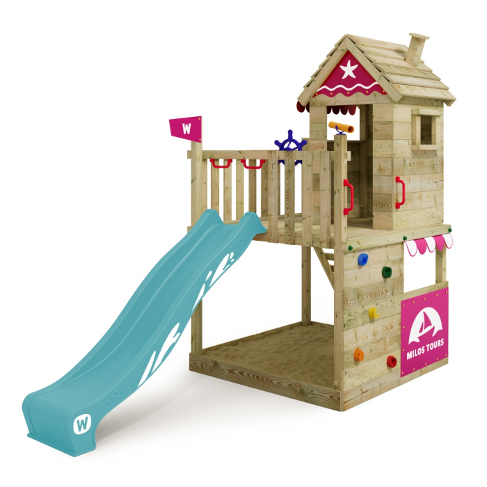 Tower playhouse with slide Smart Shore