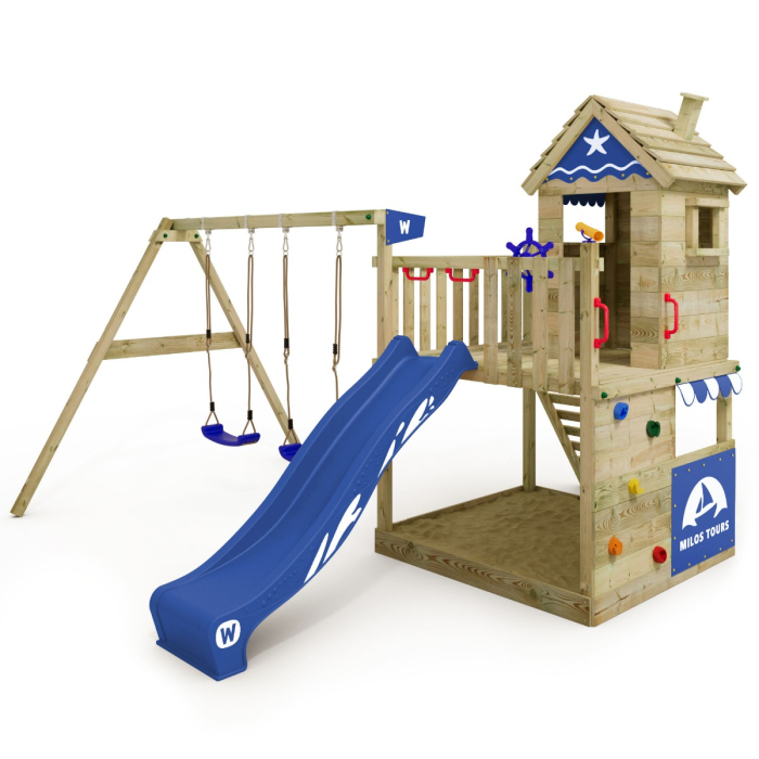 Kids climbing frame Smart Lodge 120