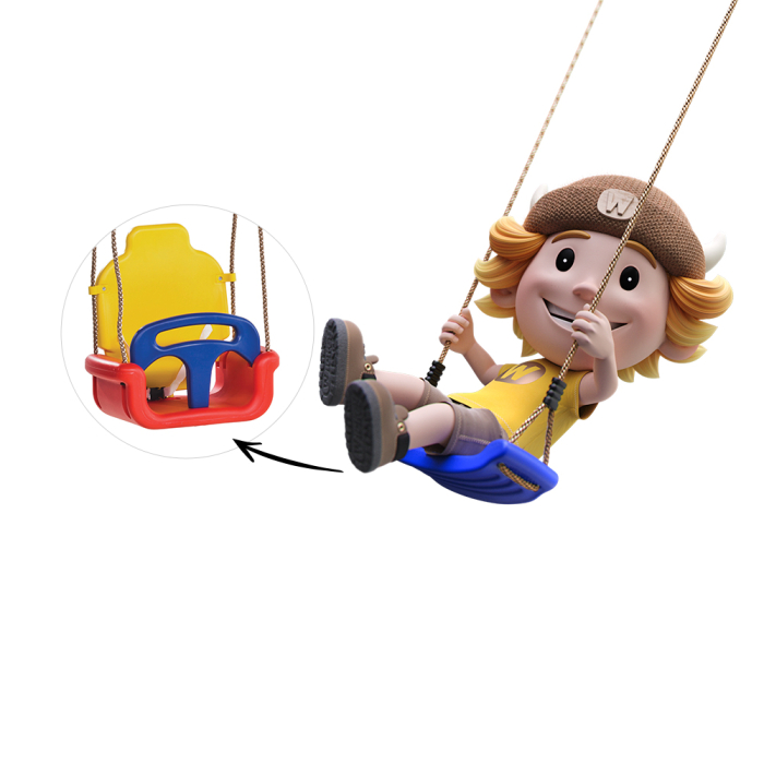 Personalise climbing frame or swing Wickey