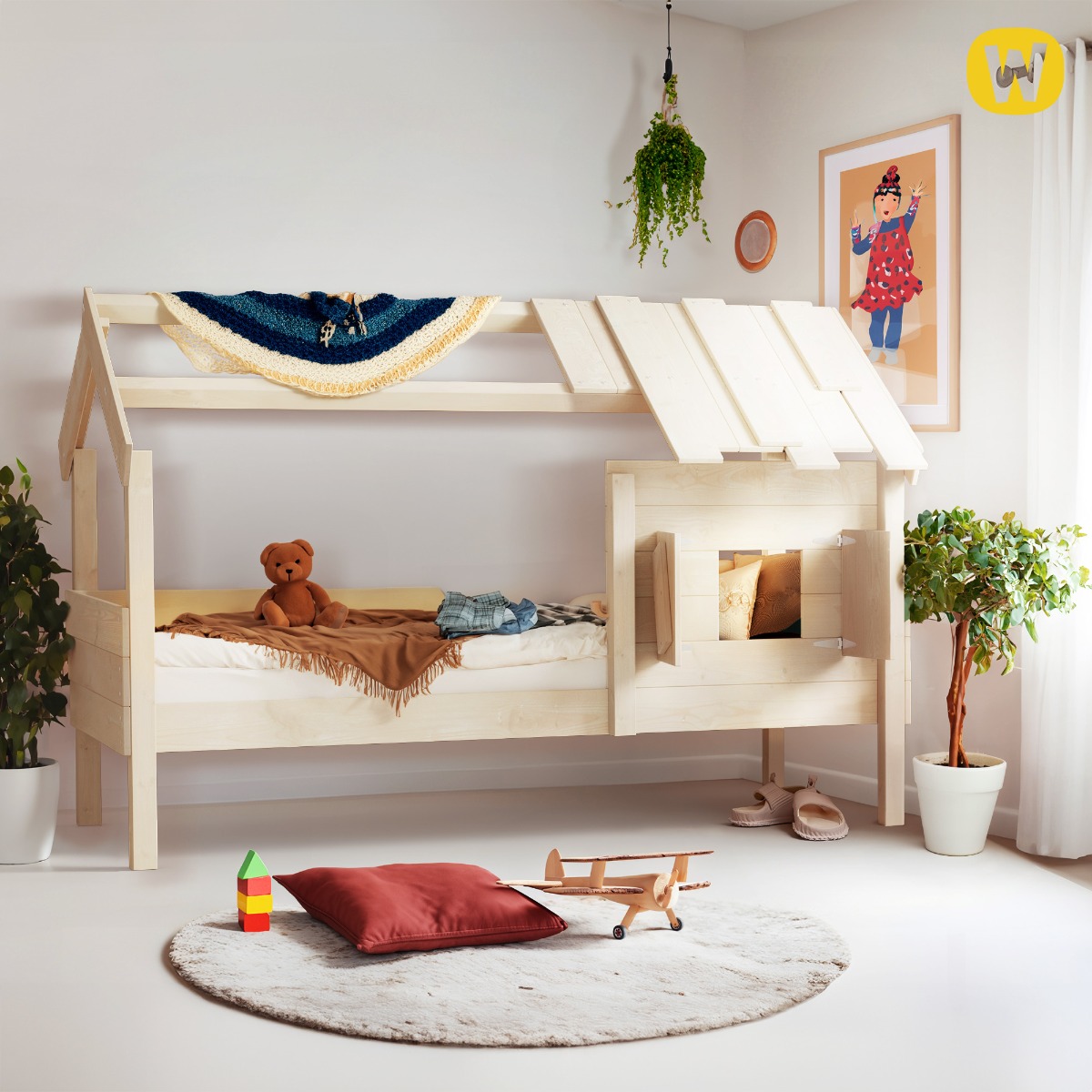 Single bed Wickey CrAzY Sunrise 630851_k
