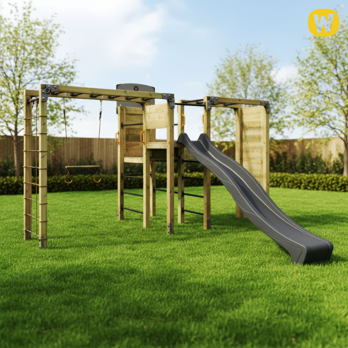 Wickey FIT Cross 1085 climbing frame with monkey bars 835733_k
