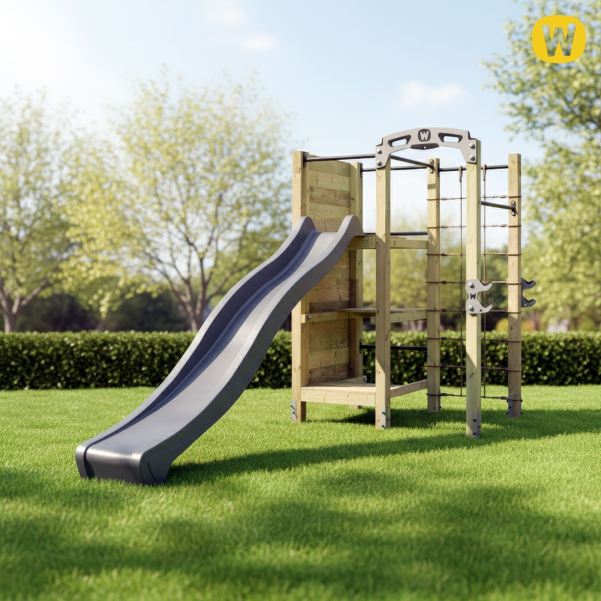 Wickey FIT Cross 672 climbing frame with horizontal bar 833449_k