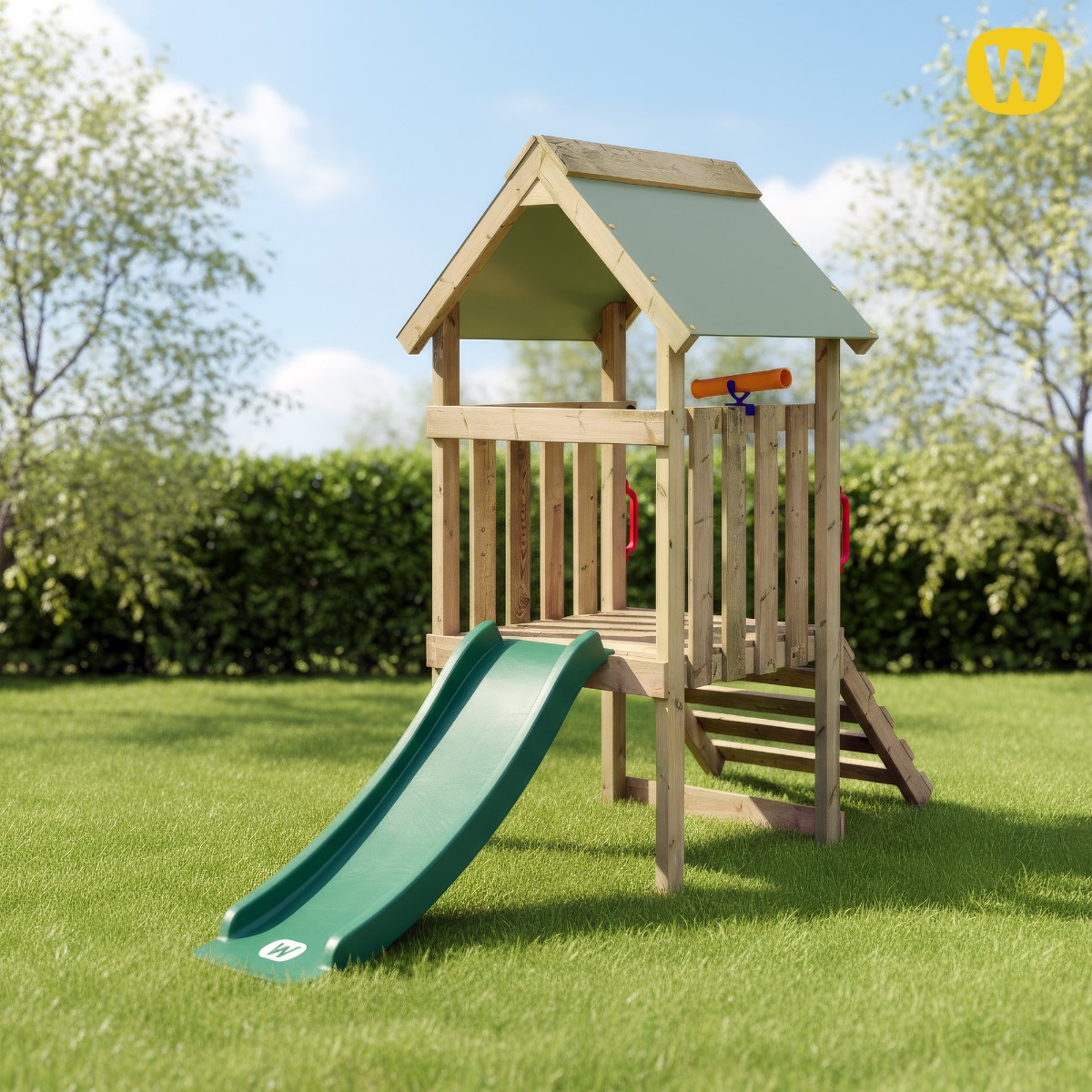 Climbing frame for toddlers Wickey My First Stilthouse 1 833931_k