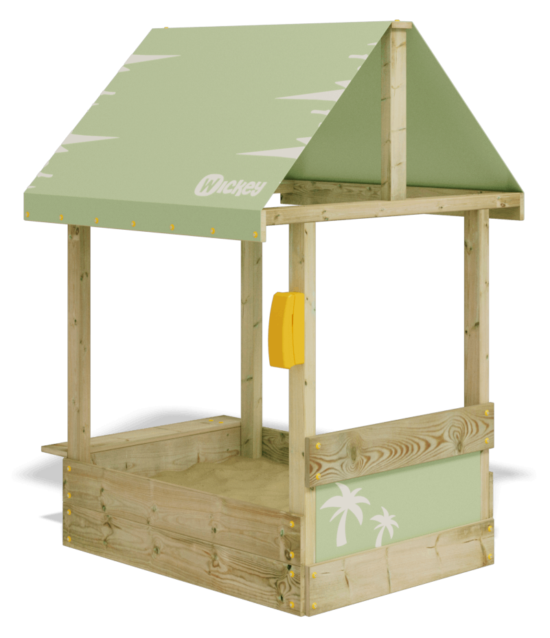 Wickey Dinky sandpit with roof (various sizes)