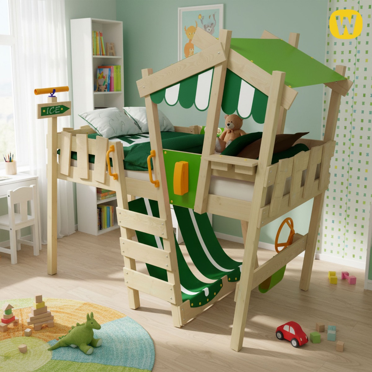 Loft bed Wickey CrAzY Hutty 630550_k