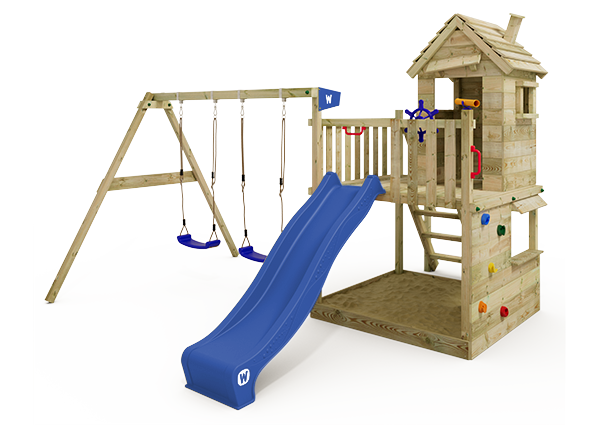 Climbing frame Wickey Smart Chalet with stairs
