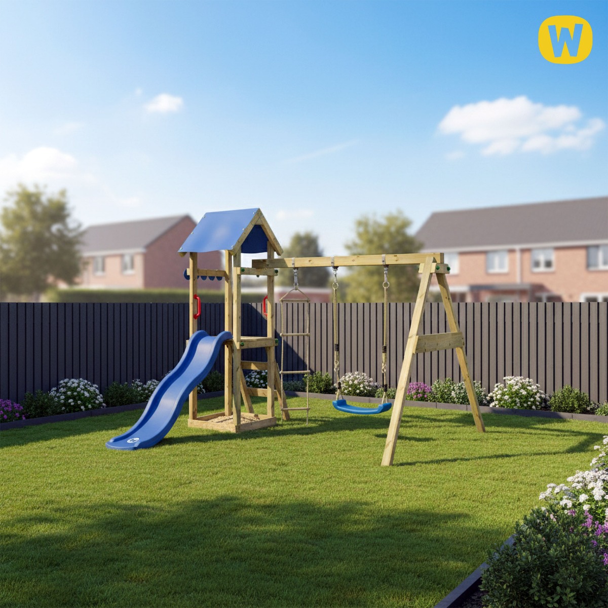 Climbing frame Wickey TinyCabin 817660_k