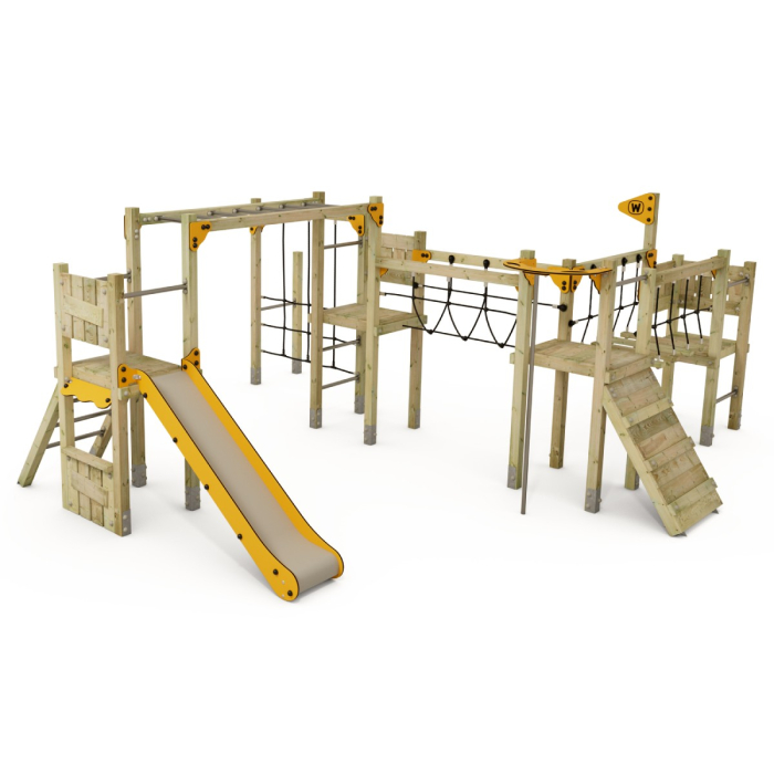 Wooden climbing frame Wickey PRO MAGIC Track main product photo