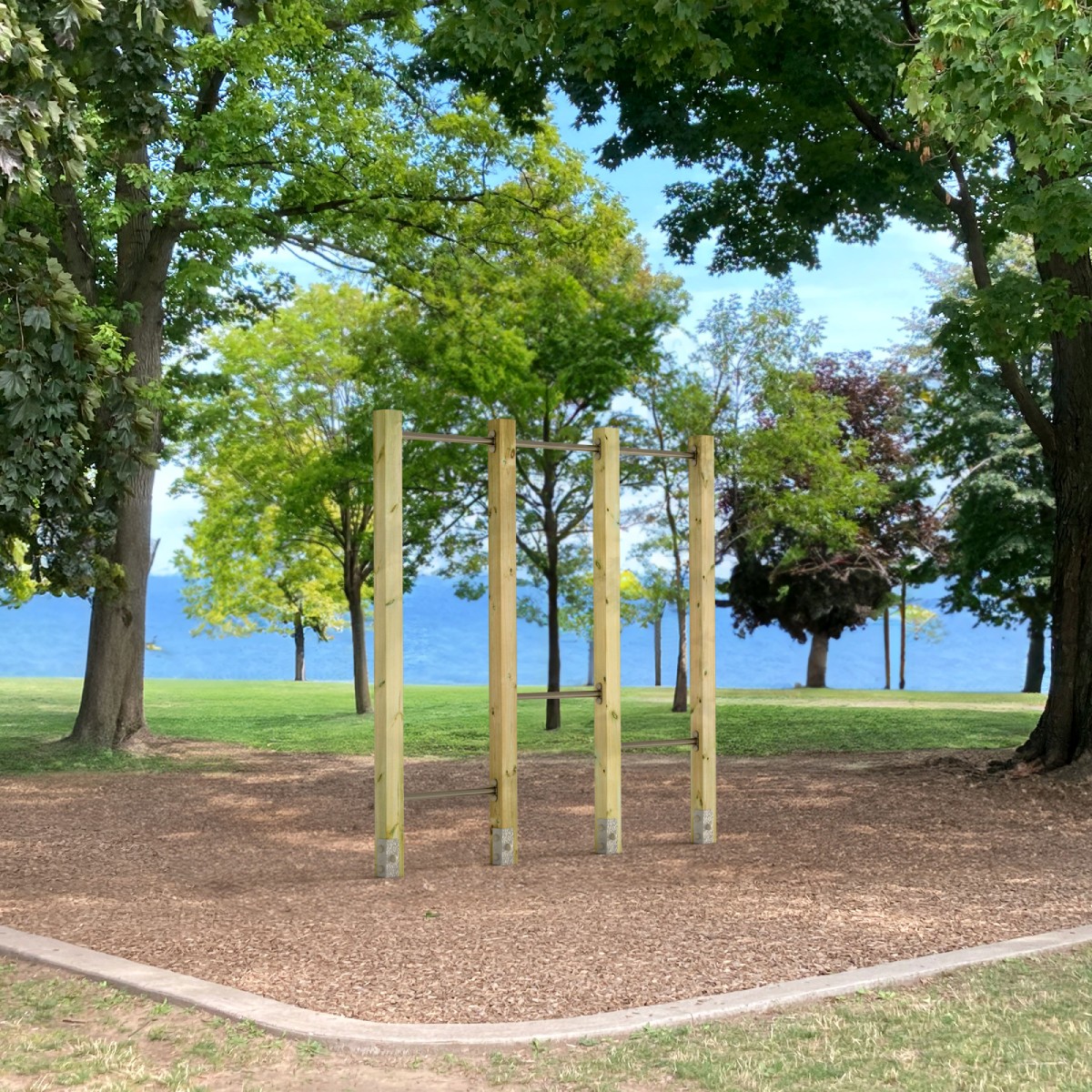 Parkour for the kids' playground Wickey PRO Fit Step  100956