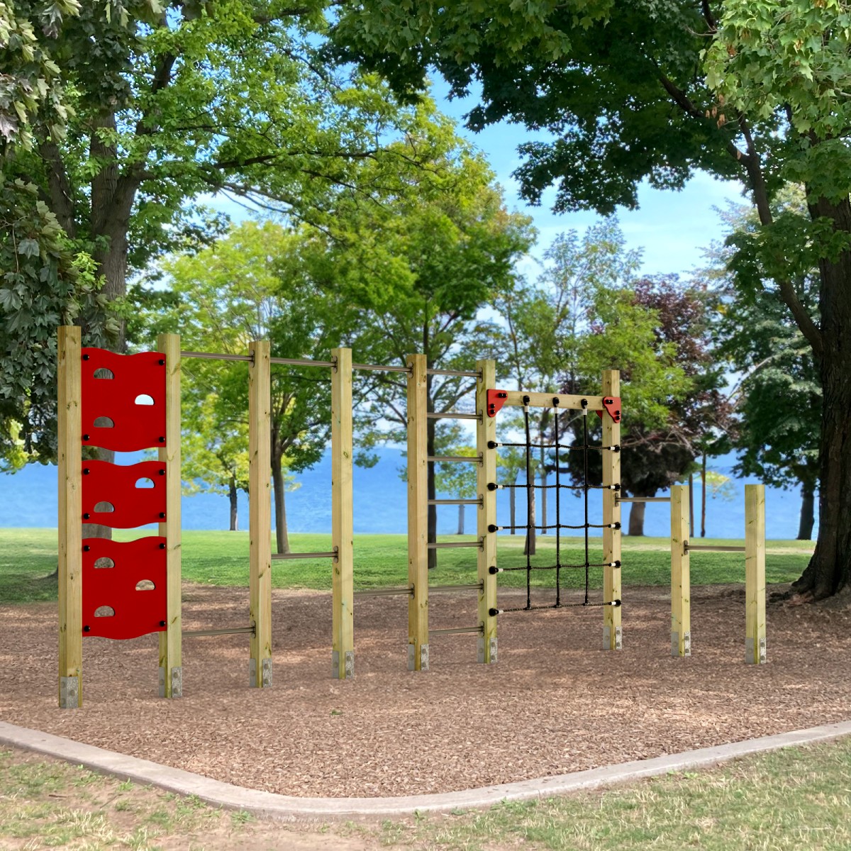 Parkour for the playground Wickey PRO Fit Striker  100962_k