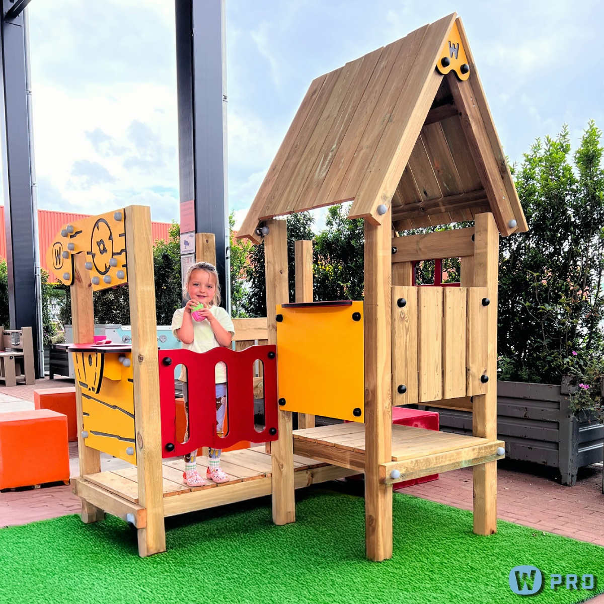 Playhouse public Wickey PRO Burg  100826