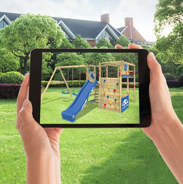 Wooden climbing frame Smart Camp Wickey.co.uk